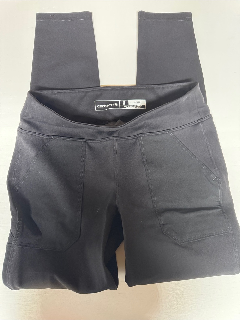 Carhartt Black Fitted Utility Leggings NWOT